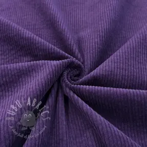 Corduroy 6W WASHED STRETCH dark purple