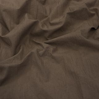 Cotton fabric WASHED taupe