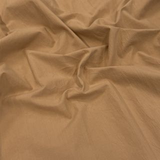 Cotton fabric WASHED cinnamon