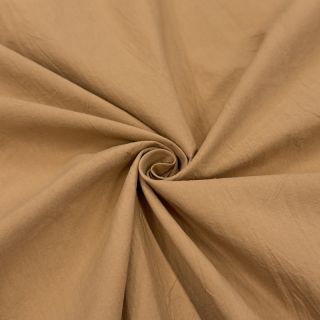 Cotton fabric WASHED cinnamon