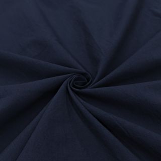 Cotton fabric WASHED navy