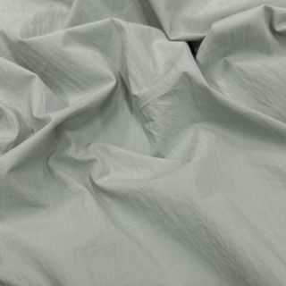 Cotton fabric WASHED pale turquoise