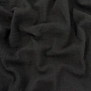 Cotton fabric SLUB WASHED black