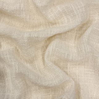 Cotton fabric SLUB WASHED SIMPLY NATURAL