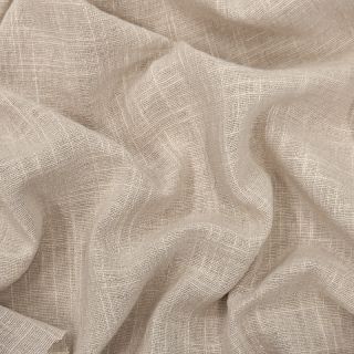 Cotton fabric SLUB WASHED beige
