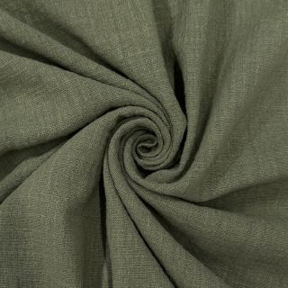 Cotton fabric SLUB WASHED pickle