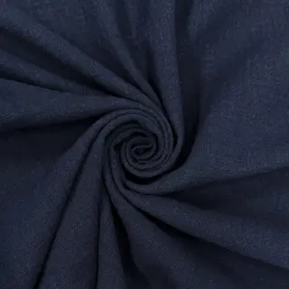 Cotton fabric SLUB WASHED navy
