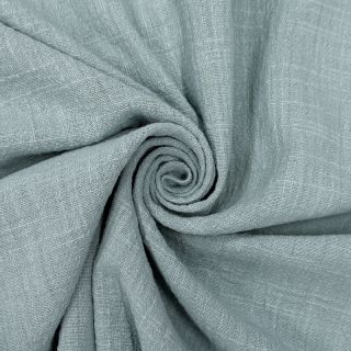 Cotton fabric SLUB WASHED blue