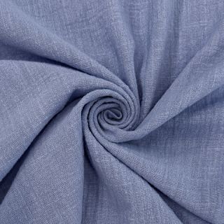 Cotton fabric SLUB WASHED orchid