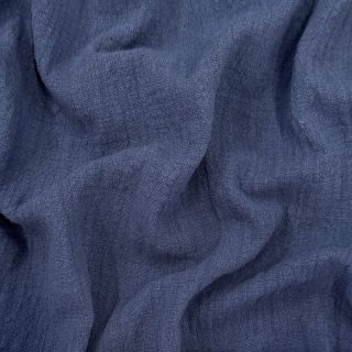 Cotton fabric SLUB WASHED jeans