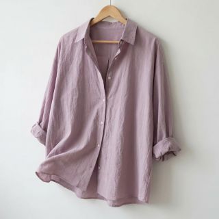 Cotton fabric WASHED grape