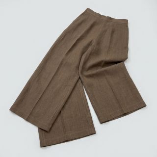 Cotton fabric SLUB WASHED taupe