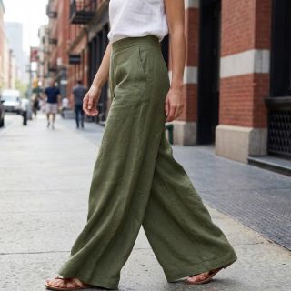 Cotton fabric SLUB WASHED pickle