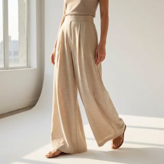 Cotton fabric SLUB WASHED beige