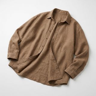 Cotton fabric SLUB WASHED sand