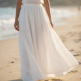 Cotton fabric SLUB WASHED off white