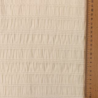 Viscose CHENILLE JACQUARD ecru