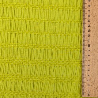 Viscose CHENILLE JACQUARD lime