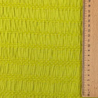 Viscose CHENILLE JACQUARD lime