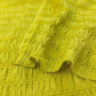 Viscose CHENILLE JACQUARD lime