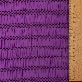 Viscose CHENILLE JACQUARD cerise