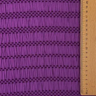 Viscose CHENILLE JACQUARD cerise