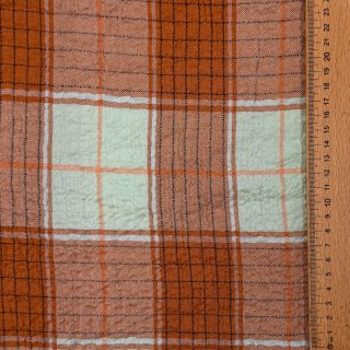 Viscose CRINKLE Check mint