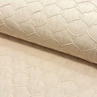 Stepped fabric Cord off white