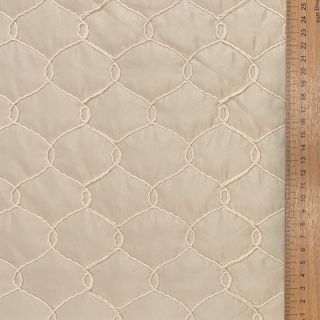 Stepped fabric Cord off white