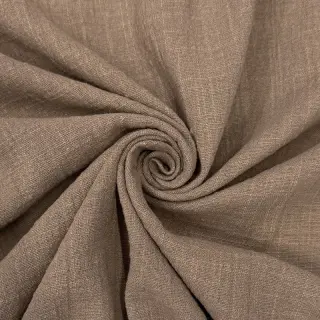Cotton fabric SLUB WASHED taupe