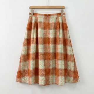 Viscose CRINKLE Check mint