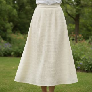 Viscose CHENILLE JACQUARD ecru