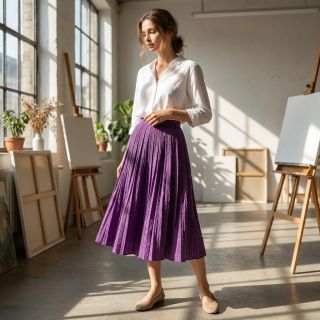 Viscose CHENILLE JACQUARD cerise