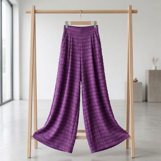 Viscose CHENILLE JACQUARD cerise
