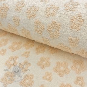 Terry Knitted flowers ecru