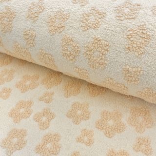 Terry Knitted flowers ecru