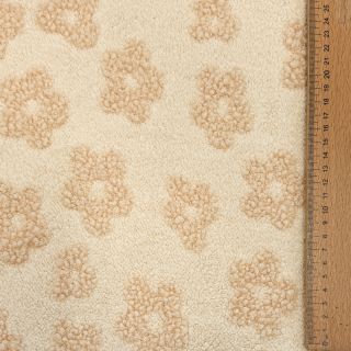 Terry Knitted flowers ecru