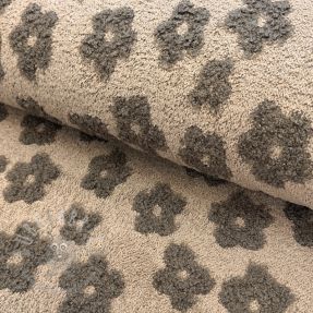 Terry Knitted flowers sand