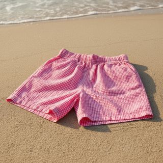 Cotton fabric YARN DYED NEON SMALL Checks pink