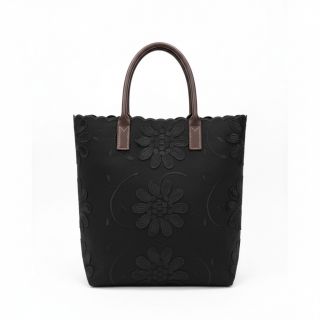 Cotton fabric EMBROIDERY Bellagio black