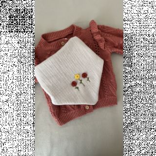 Double gauze/muslin light sand