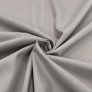 Cotton fabric with viscose light grey