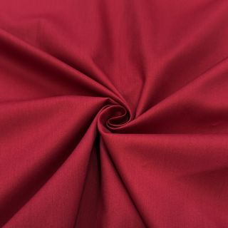 Cotton fabric with viscose wine red