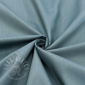 Cotton fabric with viscose petrol