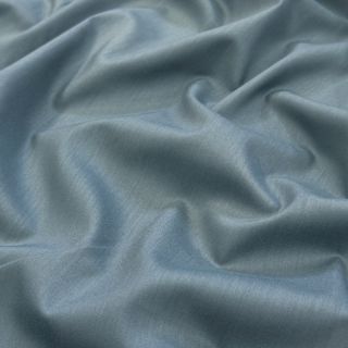 Cotton fabric with viscose petrol