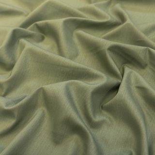 Cotton fabric with viscose olive