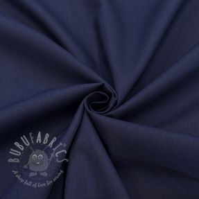 Cotton fabric with viscose navy