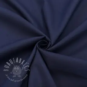 Cotton fabric with viscose navy