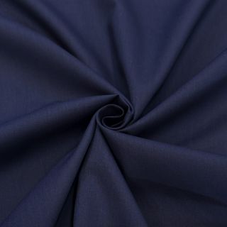 Cotton fabric with viscose navy