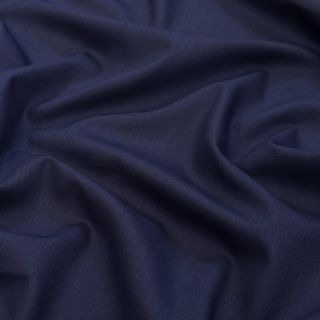Cotton fabric with viscose navy